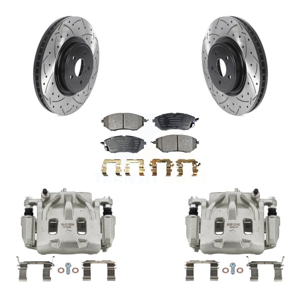 Transit Auto KCD-100024P Disc Brake Kit for 2005-2018 Subaru Forester, Subaru Legacy, Subaru Outback - Front product image