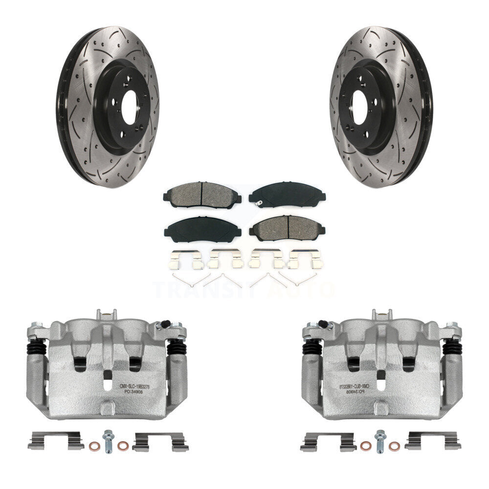 Transit Auto KCD-100024S Disc Brake Kit for 2007-2013 Acura ZDX, Acura MDX - Front product image