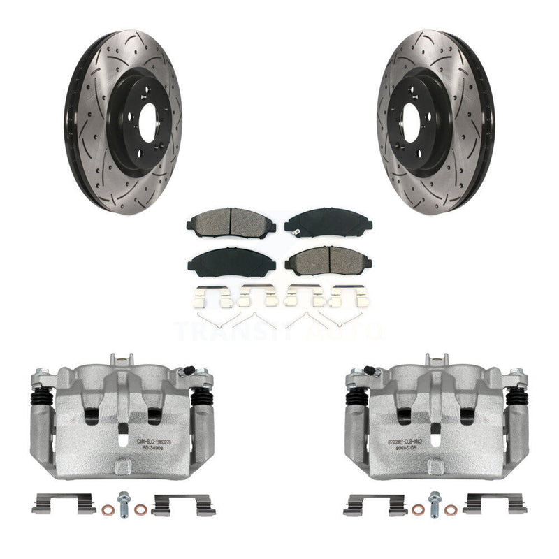 Transit Auto KCD-100024S Disc Brake Kit for 2007-2013 Acura ZDX, Acura MDX - Front product image