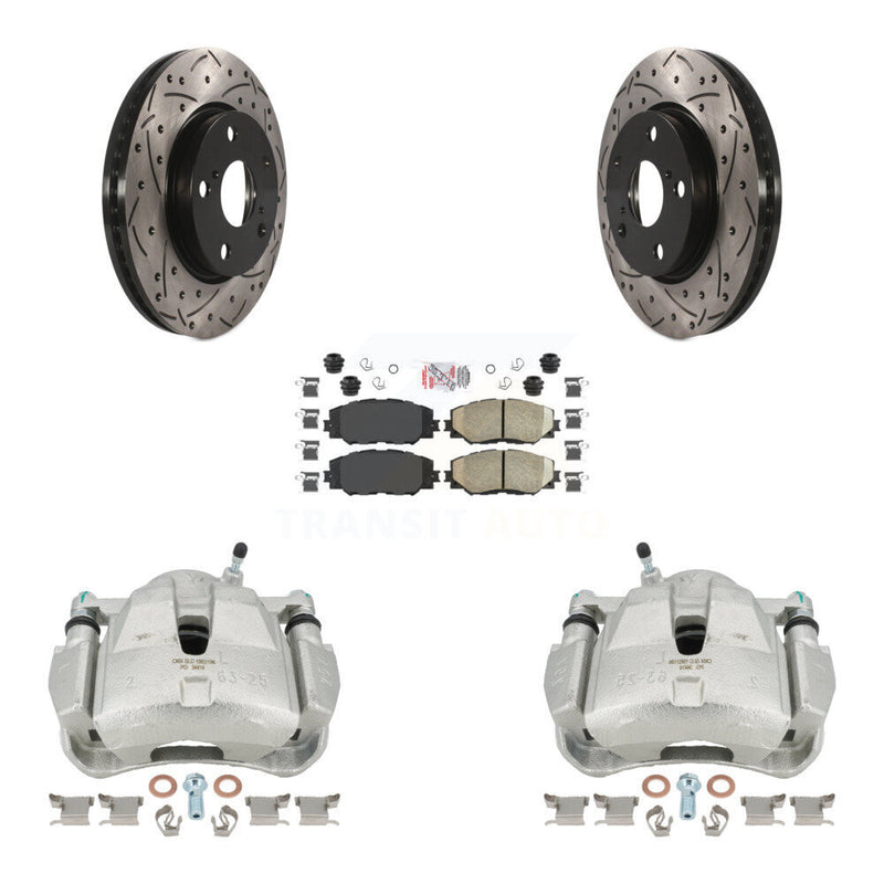 Transit Auto KCD-100025N Disc Brake Kit for 2014-2015 Toyota RAV4 - Front product image