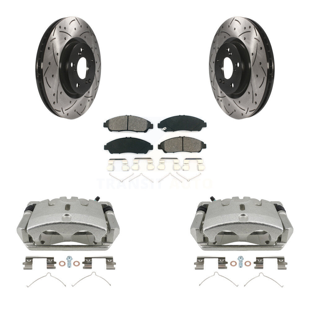 Transit Auto KCD-100025S Disc Brake Kit for 2009-2015 Honda Pilot - Front product image