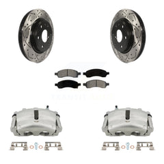 Transit Auto KCD-100026S Disc Brake Kit for 2007-2017 GMC Acadia Limited, Chevrolet Traverse, Buick Enclave & more - Front product image