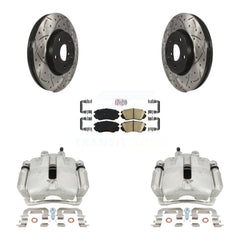 Transit Auto KCD-100027N Disc Brake Kit for 2010-2020 Chevrolet Equinox, Chevrolet Impala, Chevrolet Malibu & more - Front product image