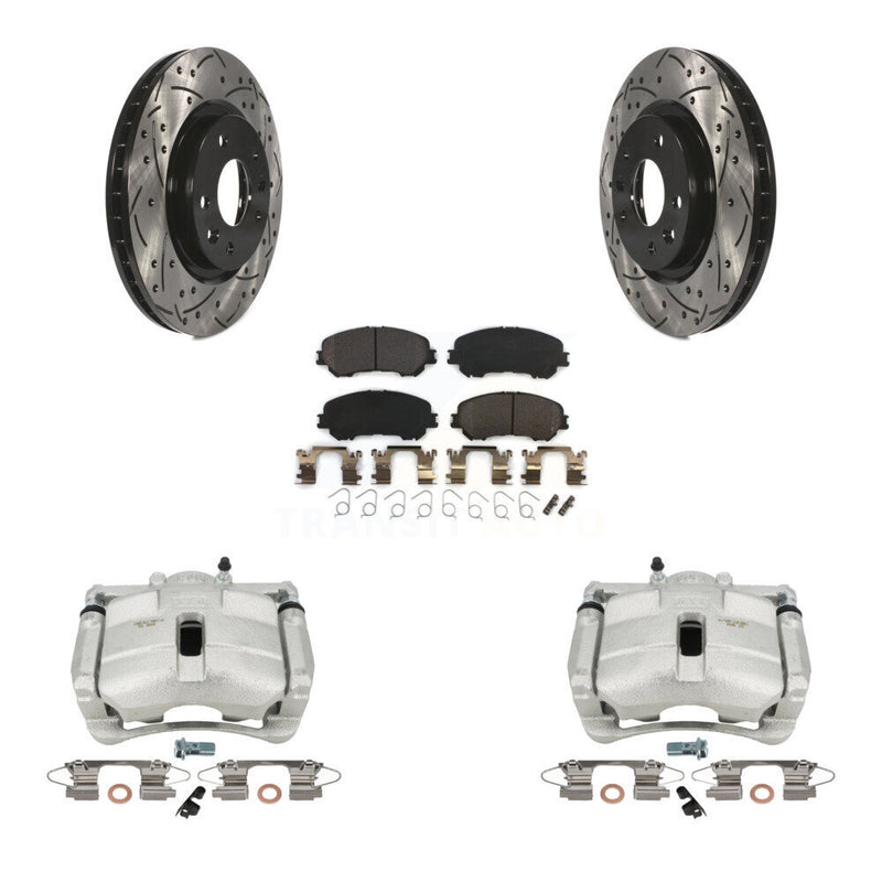 Transit Auto KCD-100027P Disc Brake Kit for 2014-2022 Nissan Rogue, Nissan Rogue Sport - Front product image