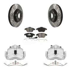 Transit Auto KCD-100027S Disc Brake Kit for 2006-2019 Volkswagen Beetle, Volkswagen Jetta, Audi A3 & more - Front product image