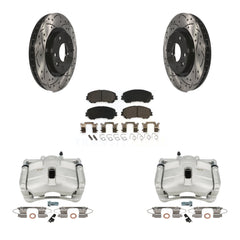 Transit Auto KCD-100027T Disc Brake Kit for 2014-2022 Nissan Rogue, Nissan Rogue Sport - Front product image