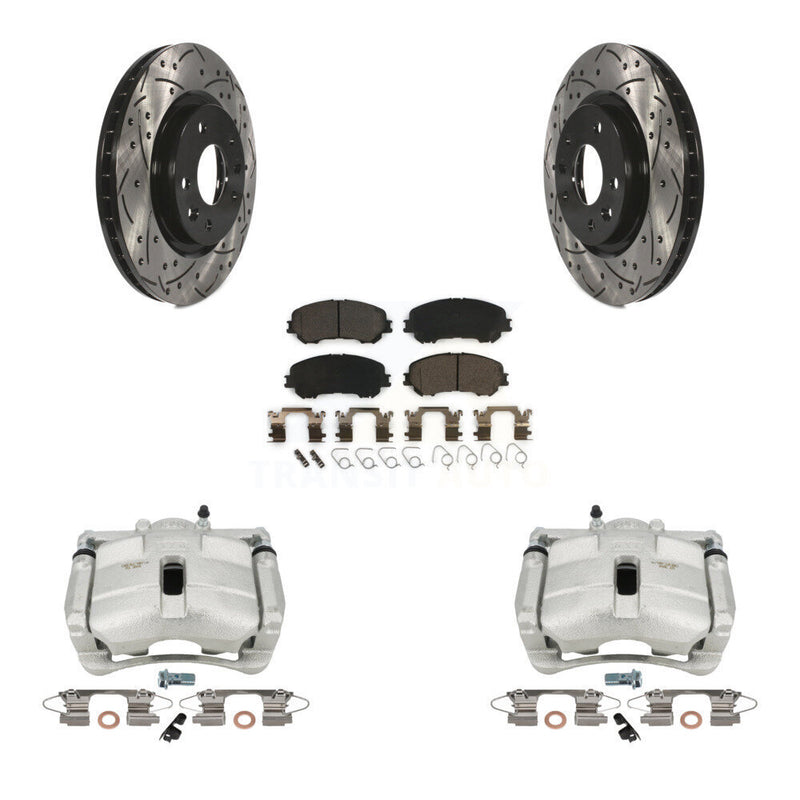 Transit Auto KCD-100027T Disc Brake Kit for 2014-2022 Nissan Rogue, Nissan Rogue Sport - Front product image