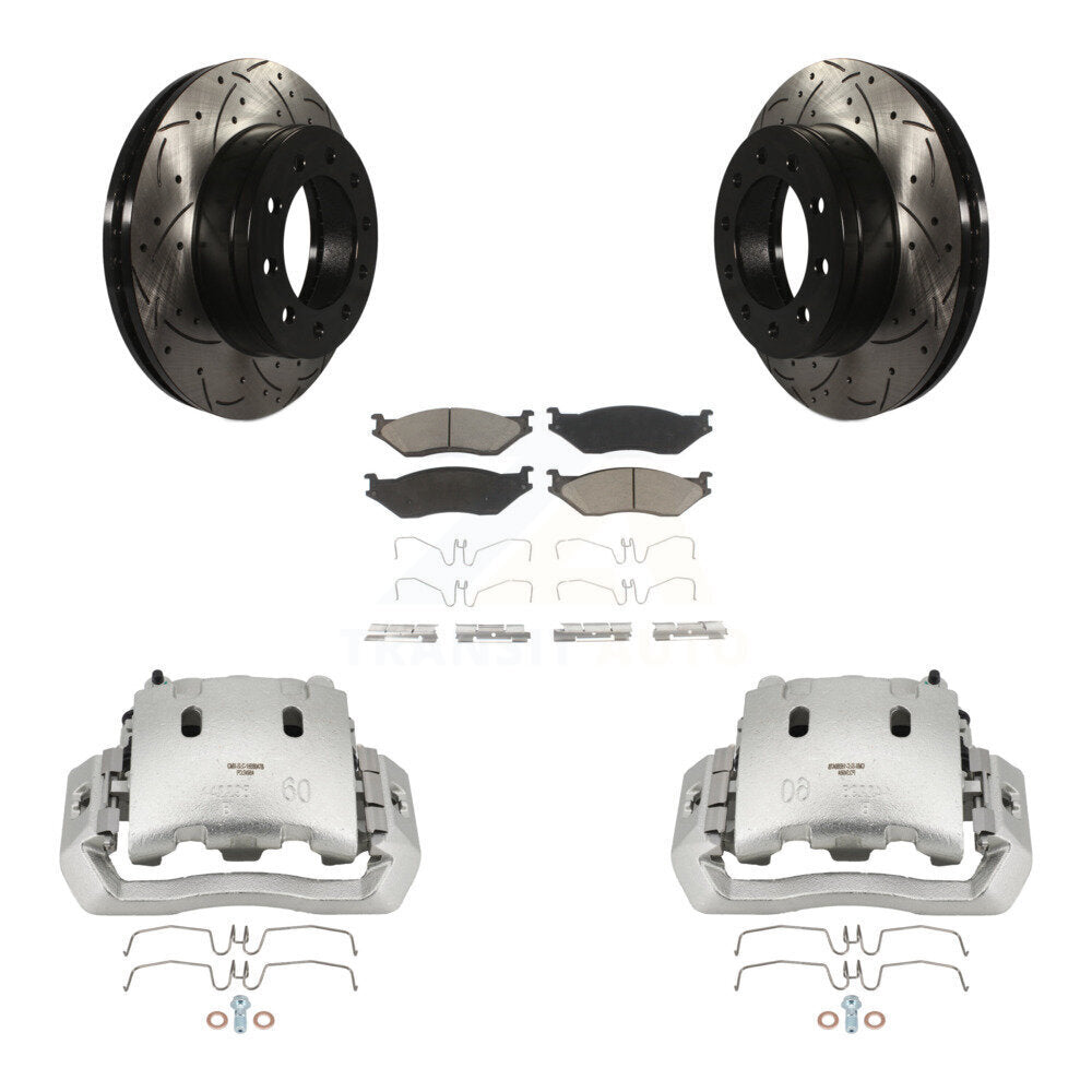 Transit Auto KCD-100028C Disc Brake Kit for 2005-2016 Ford F-450 Super Duty, International CF500, International CF600 & more - Front product image