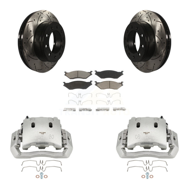 Transit Auto KCD-100028C Disc Brake Kit for 2005-2016 Ford F-450 Super Duty, International CF500, International CF600 & more - Front product image