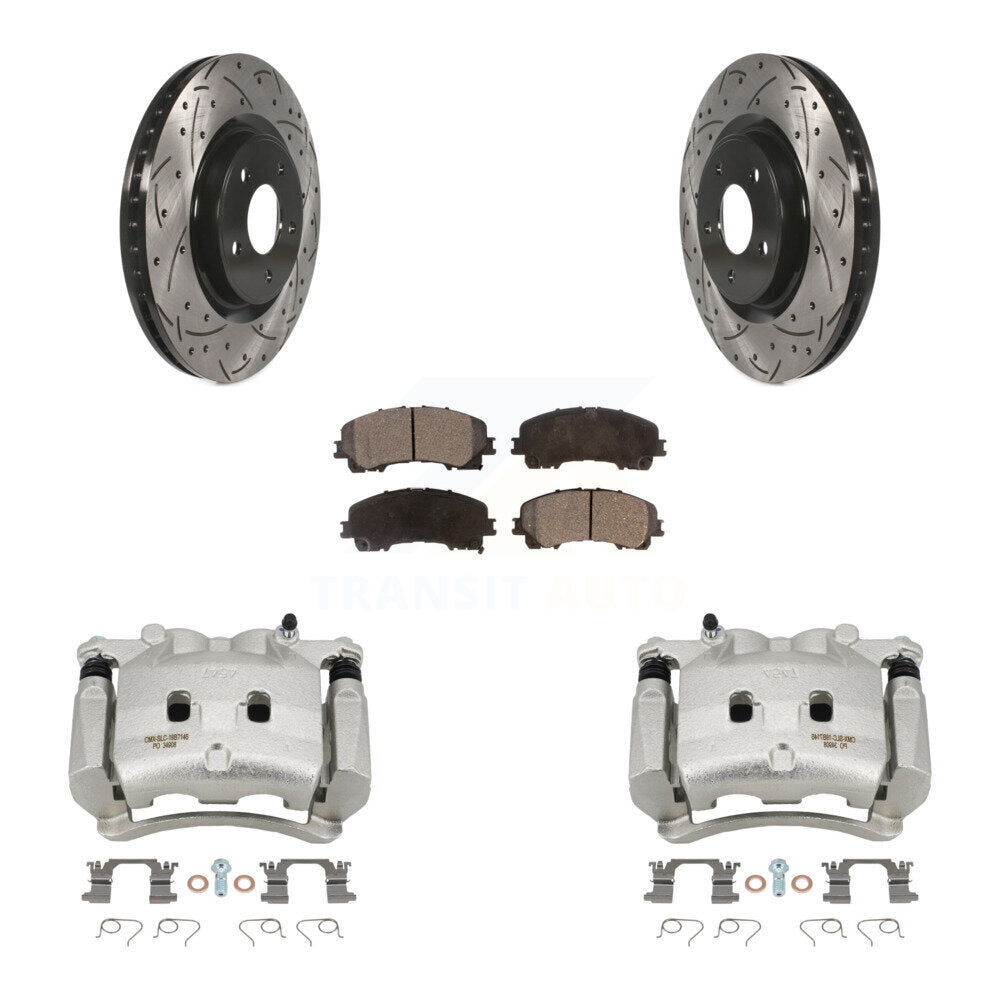 Transit Auto KCD-100028P Disc Brake Kit for 2014-2019 Nissan Rogue - Front product image