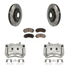 Transit Auto KCD-100028P Disc Brake Kit for 2014-2019 Nissan Rogue - Front product image