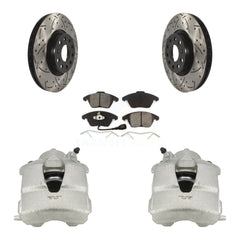 Transit Auto KCD-100028S Disc Brake Kit for 2005-2015 Volkswagen Jetta - Front product image