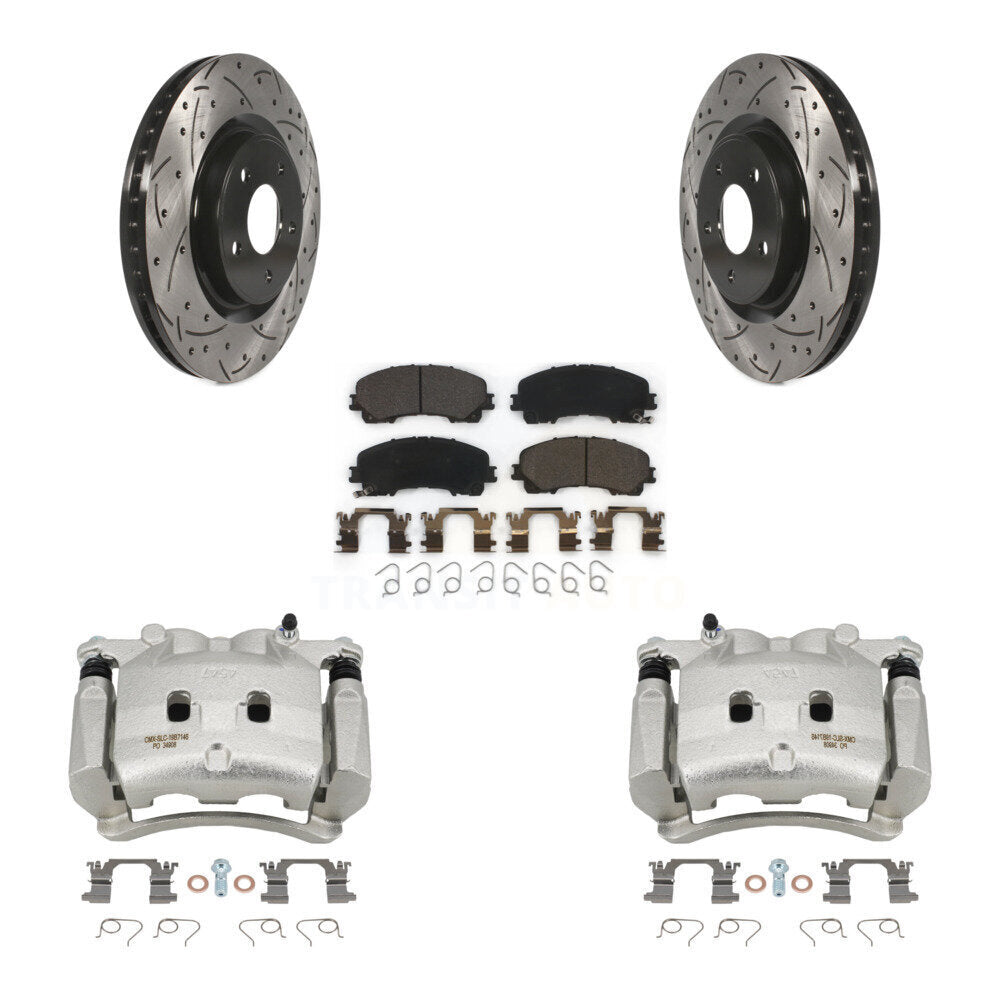 Transit Auto KCD-100028T Disc Brake Kit for 2014-2019 Nissan Rogue - Front product image