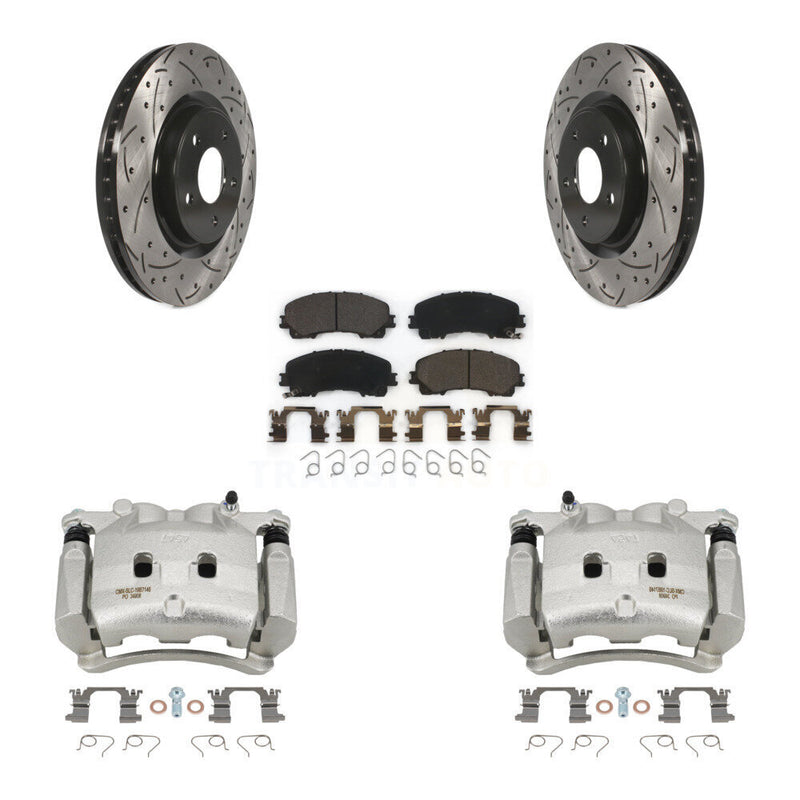Transit Auto KCD-100028T Disc Brake Kit for 2014-2019 Nissan Rogue - Front product image
