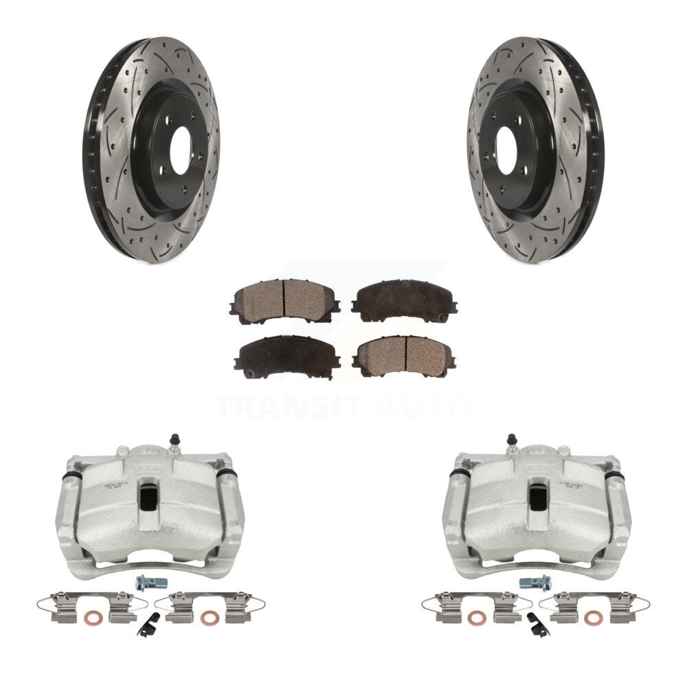 Transit Auto KCD-100029P Disc Brake Kit for 2014-2018 Nissan Rogue - Front product image
