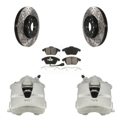 Transit Auto KCD-100029S Disc Brake Kit for 2005-2015 Volkswagen Jetta - Front product image