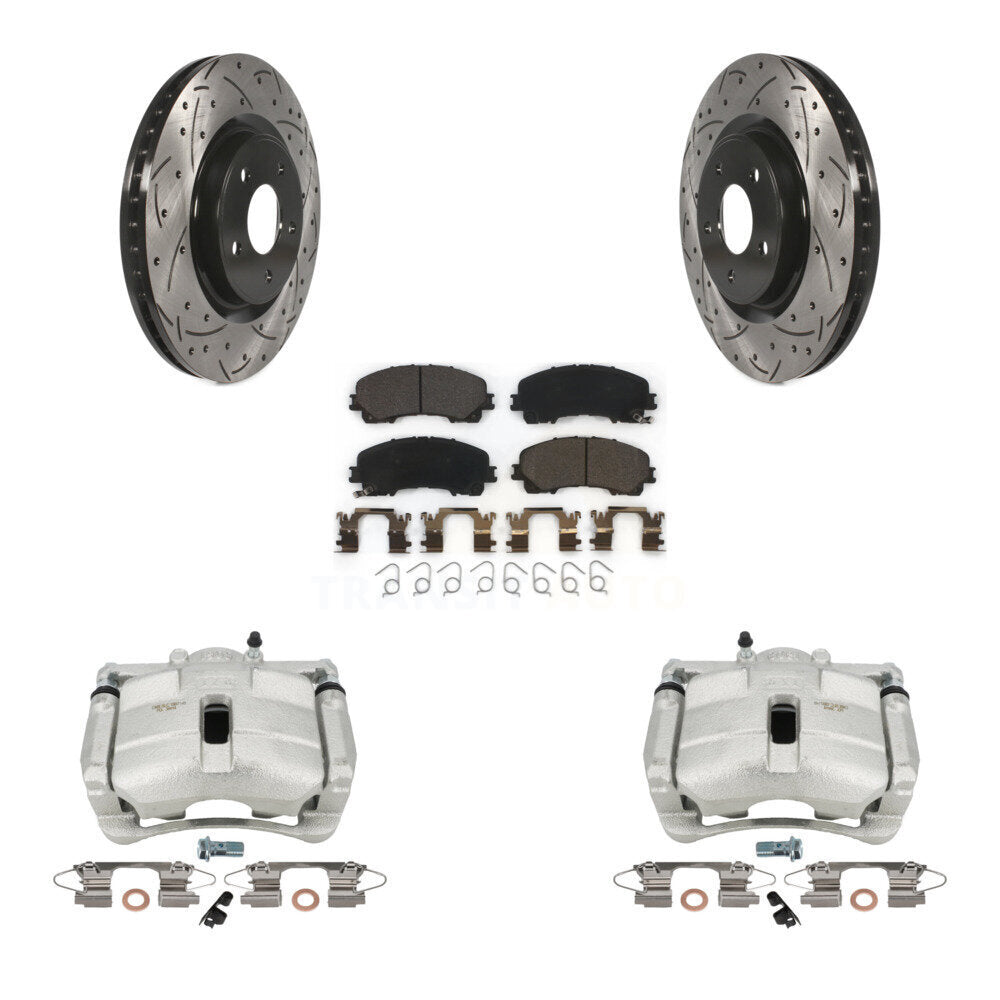 Transit Auto KCD-100029T Disc Brake Kit for 2014-2018 Nissan Rogue - Front product image