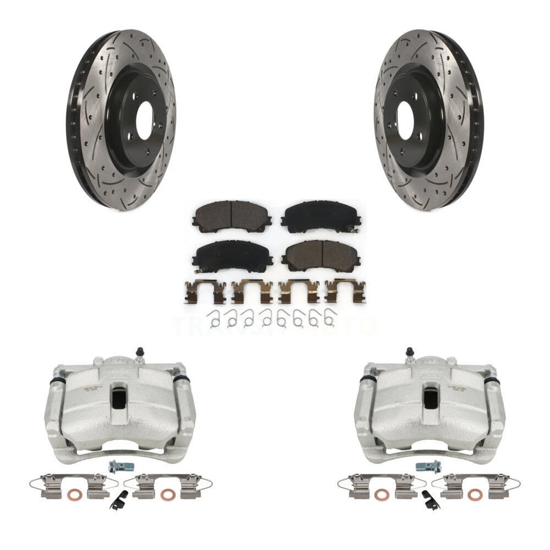 Transit Auto KCD-100029T Disc Brake Kit for 2014-2018 Nissan Rogue - Front product image