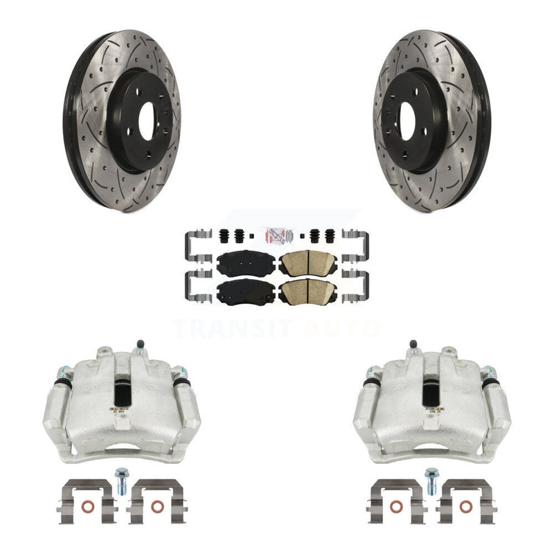 Transit Auto KCD-100030N Disc Brake Kit for 2011-2017 Chevrolet Malibu Limited, Buick LaCrosse, Buick Regal - Front product image