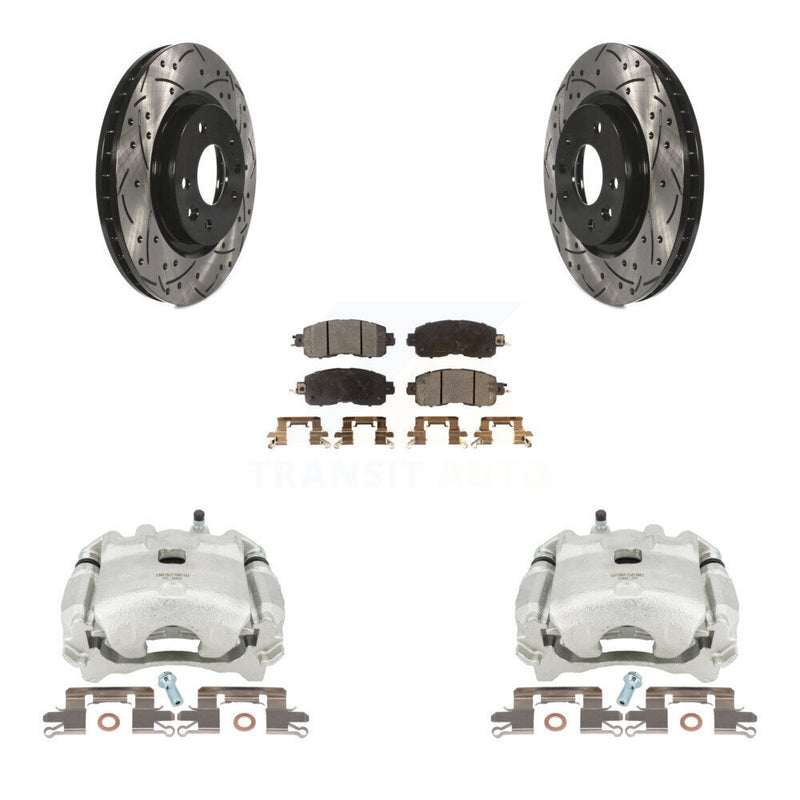 Transit Auto KCD-100030P Disc Brake Kit for 2015-2017 Nissan LEAF - Front product image