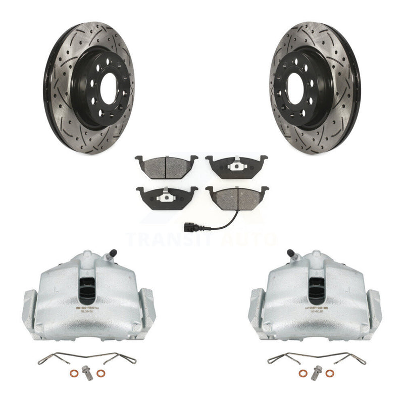 Transit Auto KCD-100030S Disc Brake Kit for 2011-2015 Volkswagen Jetta - Front product image