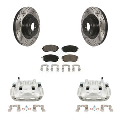 Transit Auto KCD-100031C Disc Brake Kit for 2002-2013 Subaru WRX, Subaru Impreza, Subaru Outback & more - Front product image