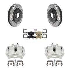 Transit Auto KCD-100031N Disc Brake Kit for 2011-2017 Chevrolet Malibu Limited, Chevrolet Malibu, Buick LaCrosse & more - Front product image