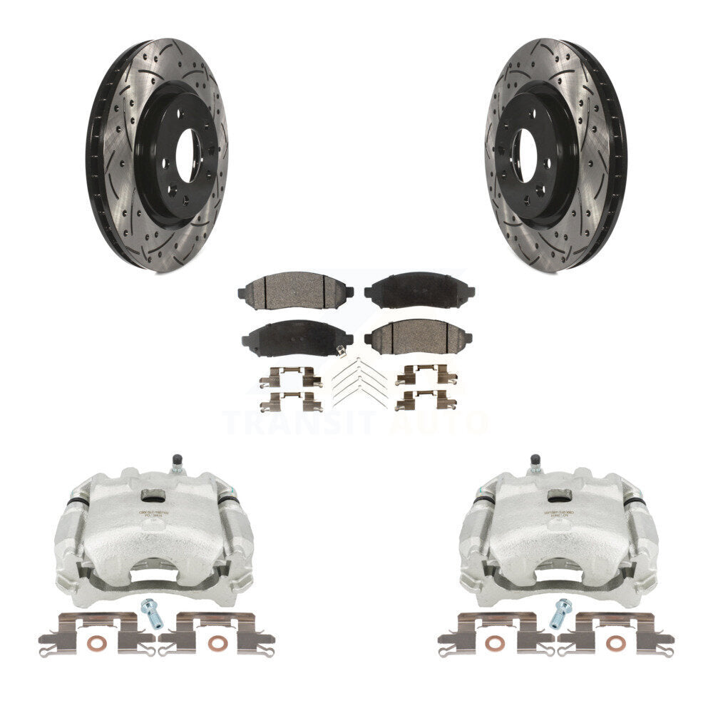 Transit Auto KCD-100031P Disc Brake Kit for 2015 Nissan LEAF - Front product image