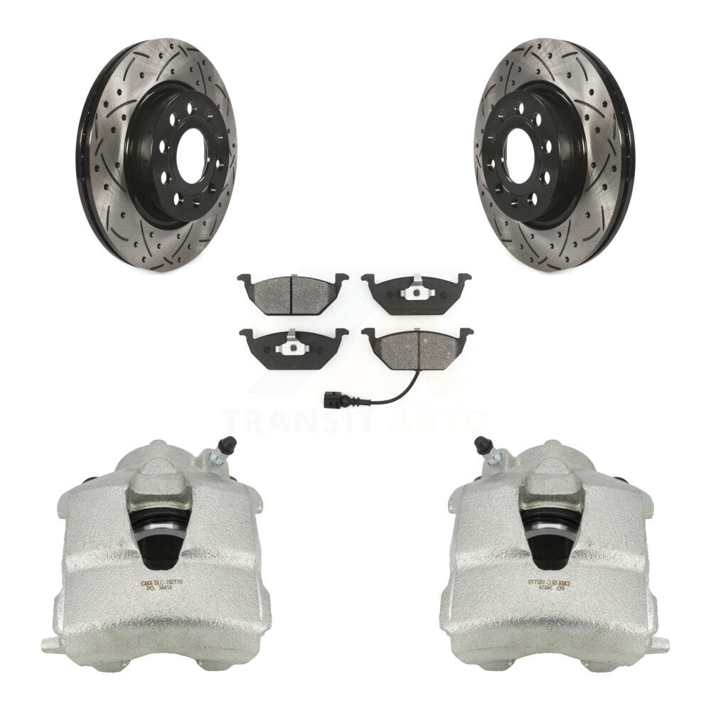 Transit Auto KCD-100031S Disc Brake Kit for 2011-2015 Volkswagen Jetta - Front product image