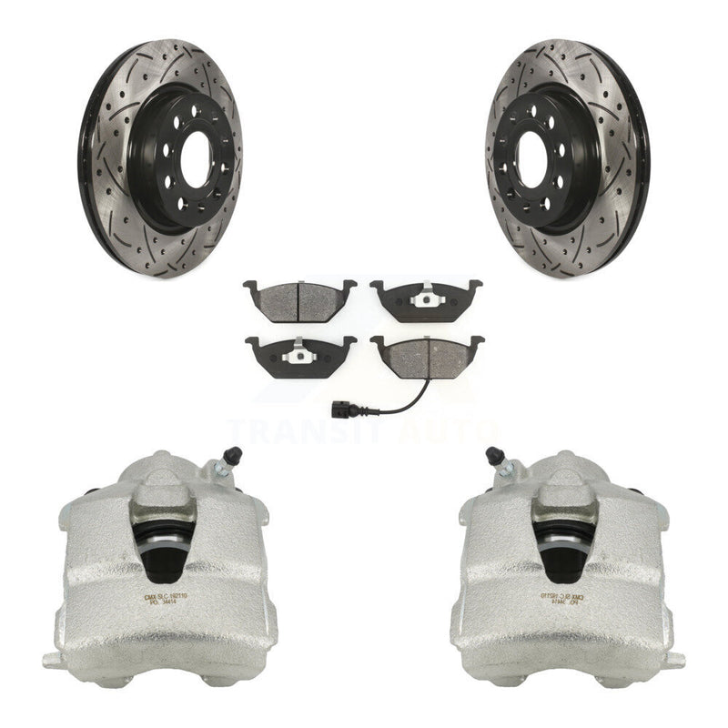 Transit Auto KCD-100031S Disc Brake Kit for 2011-2015 Volkswagen Jetta - Front product image