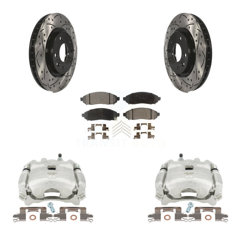 Transit Auto KCD-100031T Disc Brake Kit for 2015 Nissan LEAF - Front product image