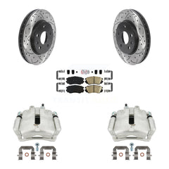 Transit Auto KCD-100032N Disc Brake Kit for 2011-2017 Chevrolet Malibu Limited, Chevrolet Malibu, Buick LaCrosse & more - Front product image