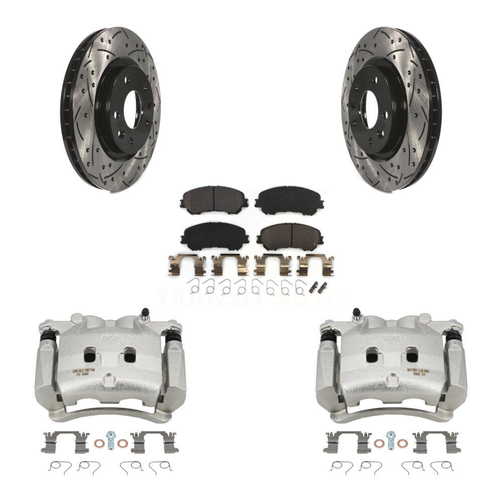 Transit Auto KCD-100032P Disc Brake Kit for 2017-2018 Nissan Rogue - Front product image