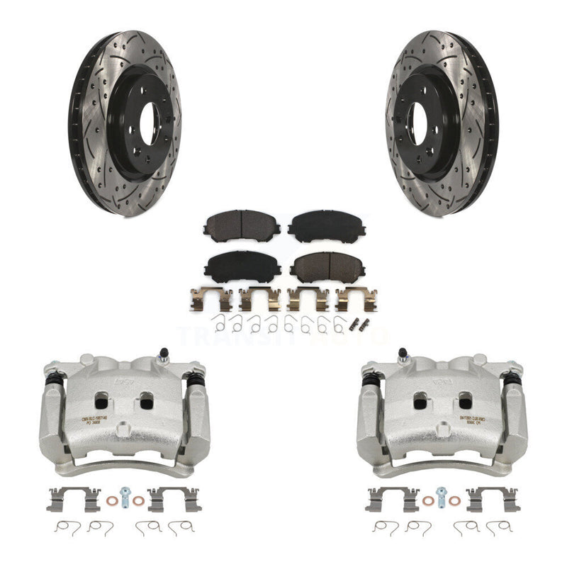 Transit Auto KCD-100032P Disc Brake Kit for 2017-2018 Nissan Rogue - Front product image