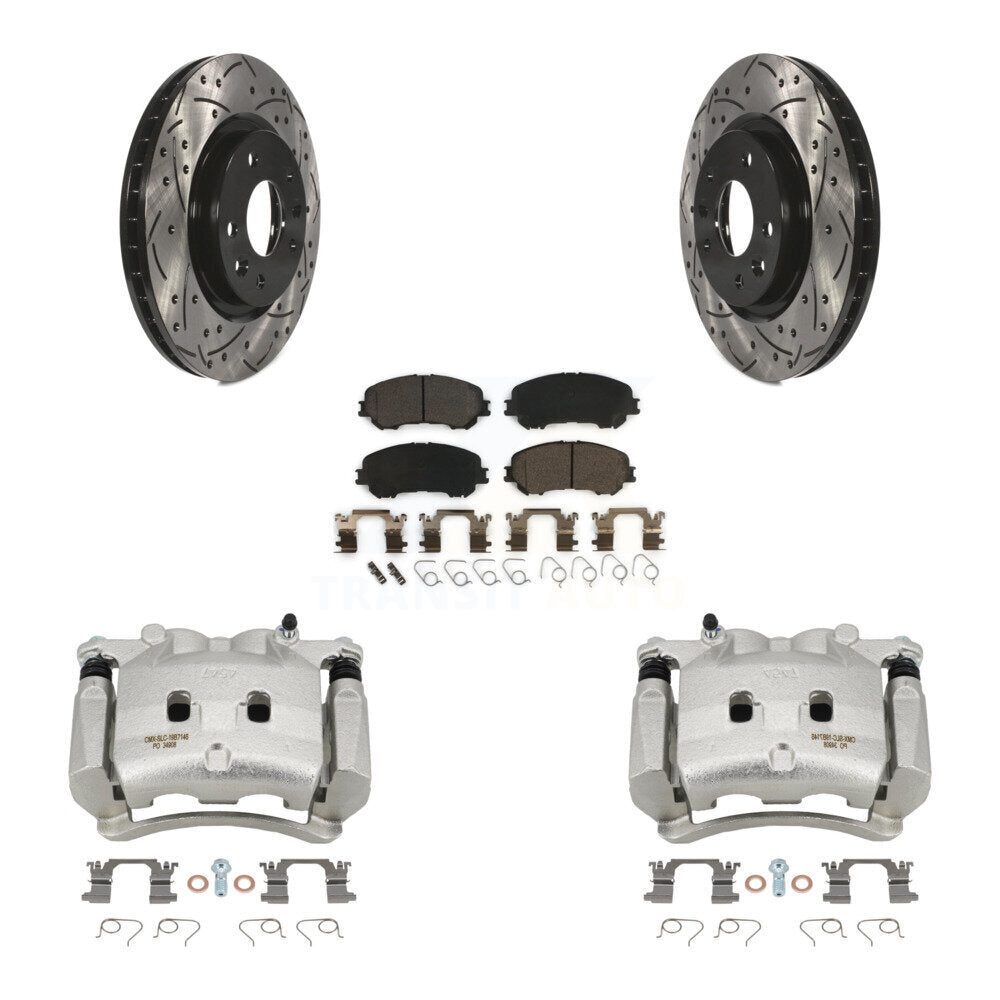 Transit Auto KCD-100032T Disc Brake Kit for 2017-2018 Nissan Rogue - Front product image