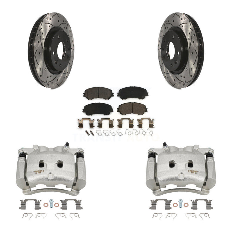 Transit Auto KCD-100032T Disc Brake Kit for 2017-2018 Nissan Rogue - Front product image