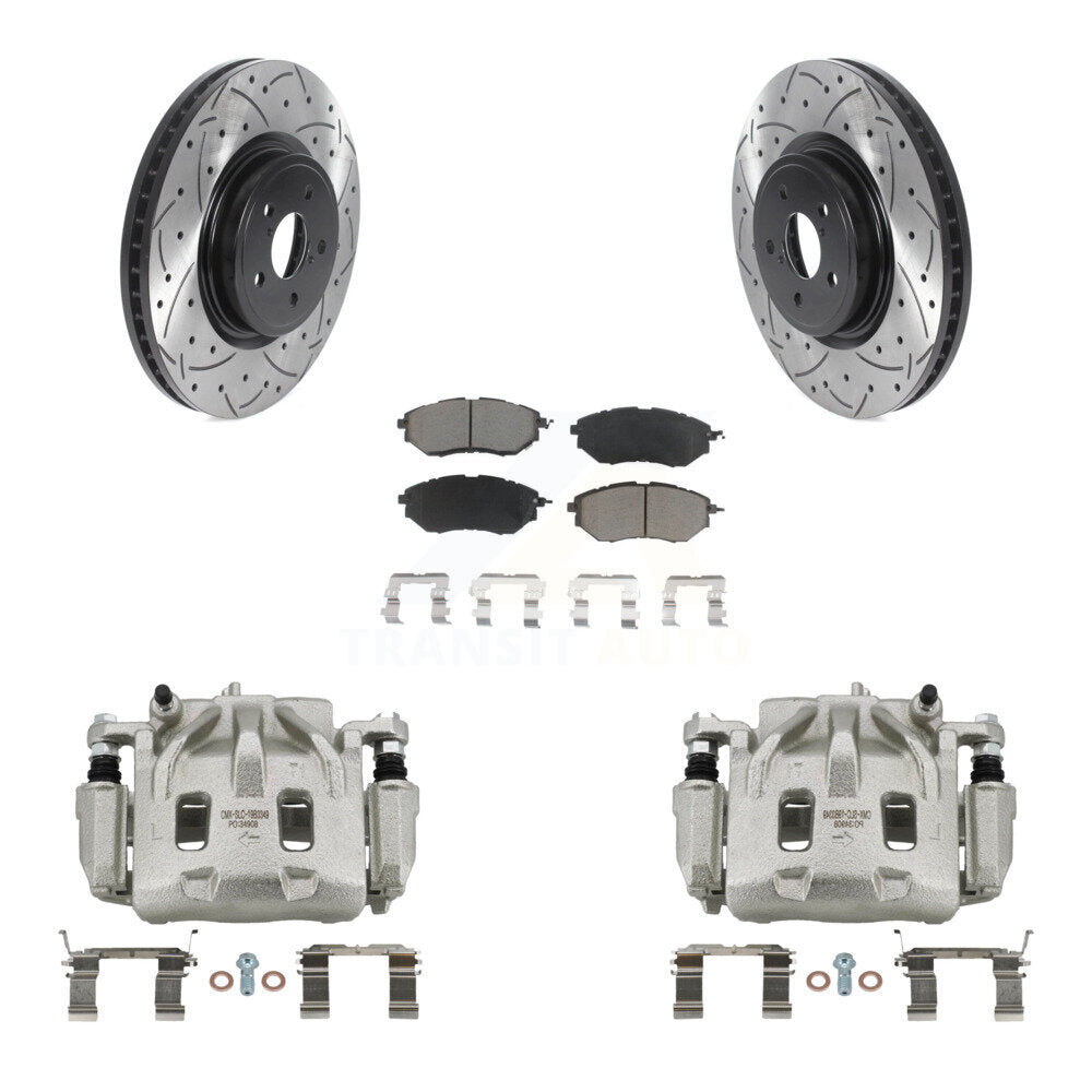 Transit Auto KCD-100033C Disc Brake Kit for 2005-2018 Subaru Forester, Subaru Legacy, Subaru Outback - Front product image