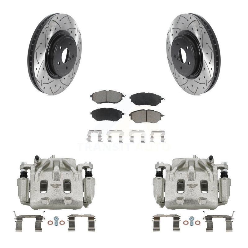 Transit Auto KCD-100033C Disc Brake Kit for 2005-2018 Subaru Forester, Subaru Legacy, Subaru Outback - Front product image