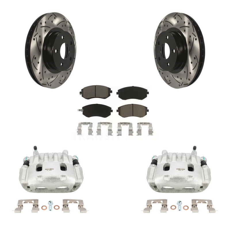 Transit Auto KCD-100034C Disc Brake Kit for 2005 Subaru Legacy - Front product image