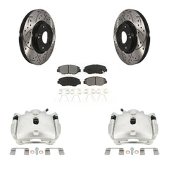 Transit Auto KCD-100034S Disc Brake Kit for 2012-2015 Acura ILX, Honda Civic - Front product image