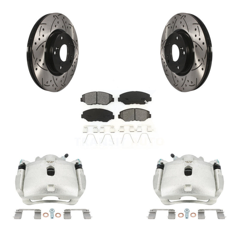 Transit Auto KCD-100034S Disc Brake Kit for 2012-2015 Acura ILX, Honda Civic - Front product image
