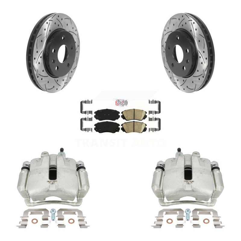 Transit Auto KCD-100035N Disc Brake Kit for 2011 Buick Regal - Front product image