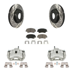Transit Auto KCD-100036C Disc Brake Kit for 2013-2016 Hyundai Elantra GT, Kia Forte, Kia Forte5 & more - Front product image