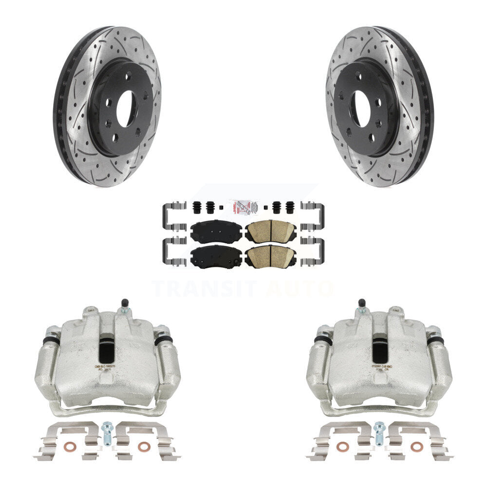 Transit Auto KCD-100036N Disc Brake Kit for 2011 Buick Regal - Front product image