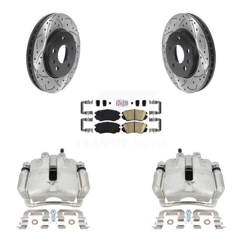 Transit Auto KCD-100036N Disc Brake Kit for 2011 Buick Regal - Front product image