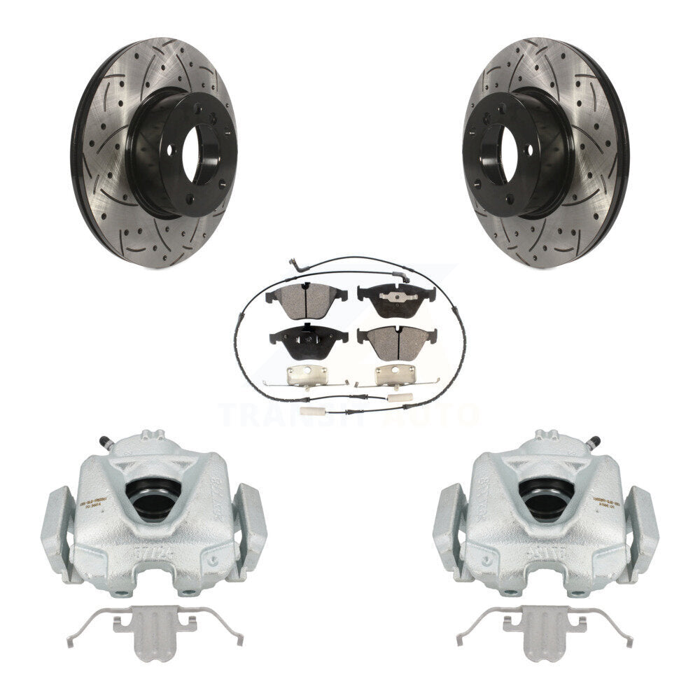 Transit Auto KCD-100038T Disc Brake Kit for 2008-2015 BMW X1, BMW 328i, BMW 328i xDrive & more - Front product image