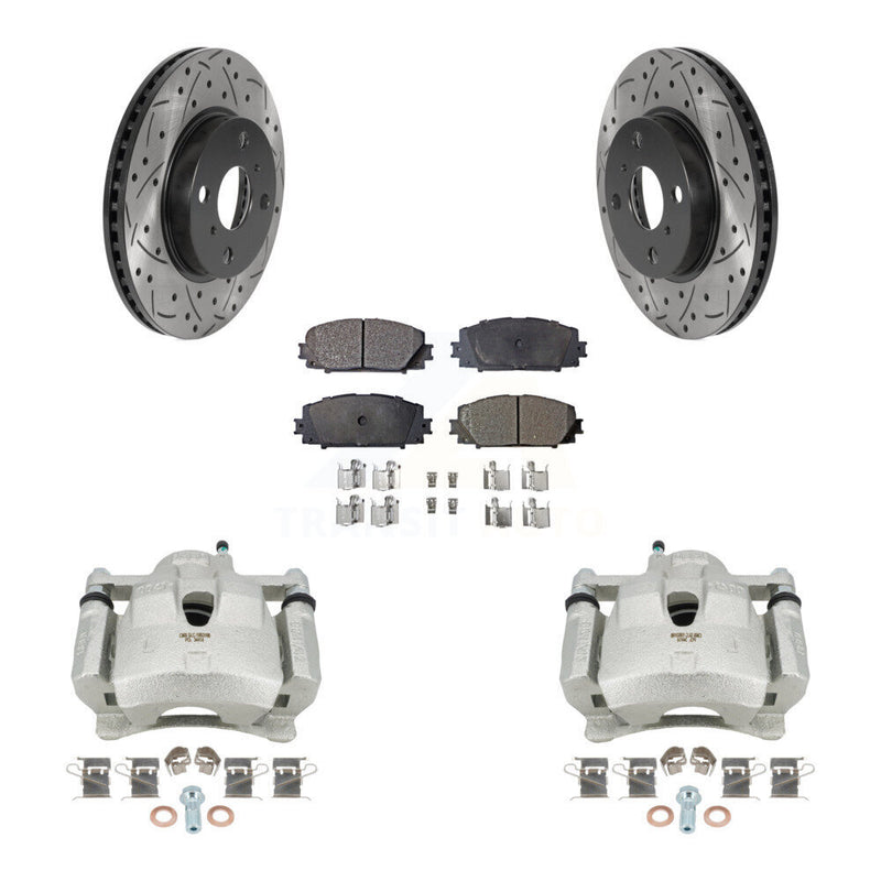 Transit Auto KCD-100039P Disc Brake Kit for 2006-2018 Toyota Yaris - Front product image