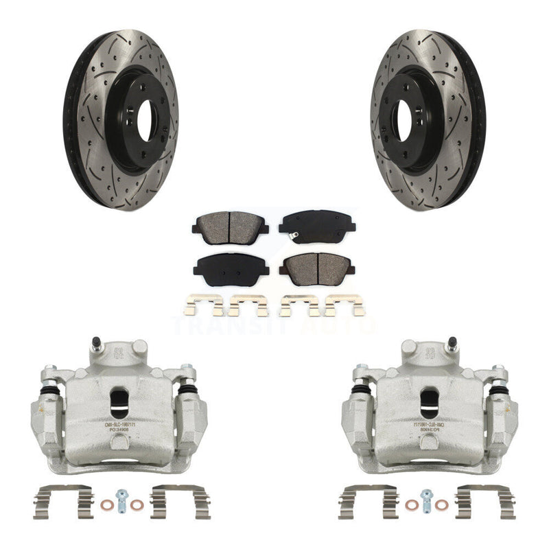 Transit Auto KCD-100039S Disc Brake Kit for 2014 Hyundai Sonata - Front product image
