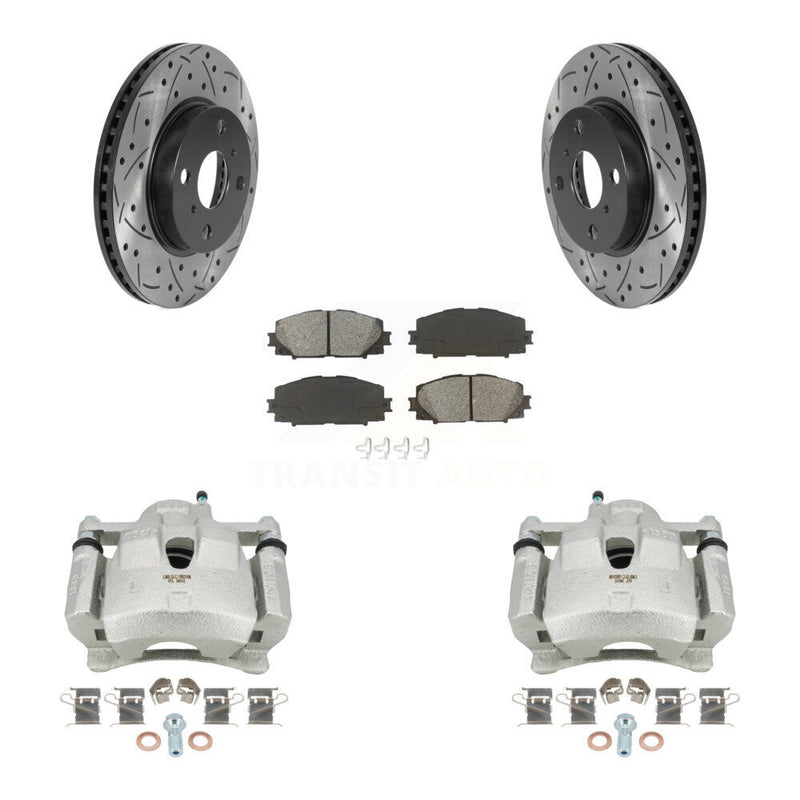 Transit Auto KCD-100040S Disc Brake Kit for 2006-2018 Toyota Yaris - Front product image