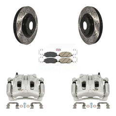 Transit Auto KCD-100041N Disc Brake Kit for 2013-2016 Hyundai Santa Fe, Hyundai Santa Fe XL - Front product image